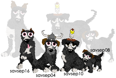 Dane mixies (non-inbred)